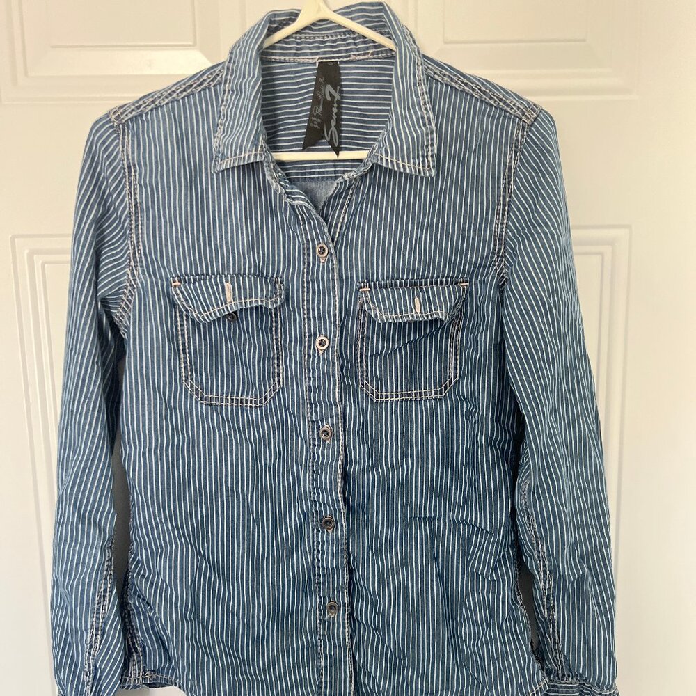 Blue Stripe Shirt